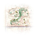 Wandelkaart 1303 Colorado 14ers Zuid | National Geographic