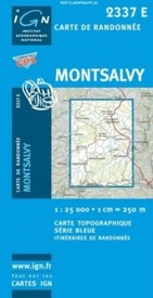 Wandelkaart - Topografische kaart 2337E SB - Serie Bleue Montsalvy | IGN - Institut Géographique National