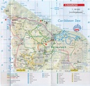 Wegenkaart - landkaart Curacao | Borch