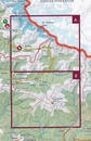 Wandelkaart - Topografische kaart 08 Ushguli - Lashkheti - Mt. Shkhara | Geoland