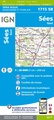 Wandelkaart - Topografische kaart 1715SB Sées - Gace | IGN - Institut Géographique National