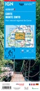 Wandelkaart 4250OTR Corte - Monte Cinto | IGN - Institut Géographique National