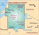 Wegenkaart - landkaart Serengeti, Masai Mara, Ngorogoro and Oldupai | Harvey Maps