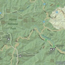 Wegenkaart - landkaart Iconic Map The High Country | Hema Maps