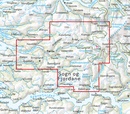 Wandelkaart Turkart Sunnfjord - Jolster - Forde - Sognefjord | Noorwegen | Calazo