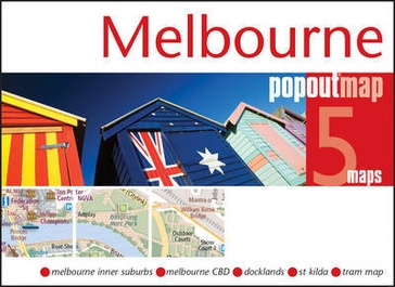 Stadsplattegrond Popout Map Melbourne | Compass Maps
