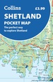 Wegenkaart - landkaart Pocket Map Shetland pocket map | Collins
