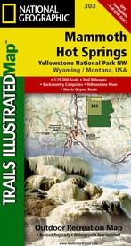 Wandelkaart - Topografische kaart 303 Mammoth Hot Springs Yellowstone National Park | National Geographic