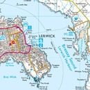 Wandelkaart - Topografische kaart 467 OS Explorer Map Shetland - Mainland Central | Ordnance Survey