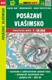 Wandelkaart 443 Posázaví, Vlašimsko | Shocart