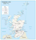 Wegenkaart - landkaart Touring Map of Scotland - Schotland | Collins