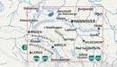 Wandelkaart 848 Hannover | Kompass