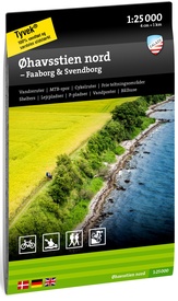 Wandelkaart Terrängkartor DK Øhavsstien nord - Het archipelpad noord | Calazo