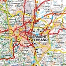 Wegenkaart - landkaart 522 Auvergne - Rhône-Alpes 2027 | Michelin