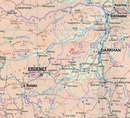 Wegenkaart - landkaart Mongolia - Mongolië | ITMB