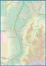 Wegenkaart - landkaart Liechtenstein & Oostenrijk West | ITMB