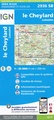 Topografische kaart - Wandelkaart 2936SB le Cheylard | IGN - Institut Géographique National