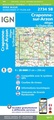 Wandelkaart - Topografische kaart 2734SB Allègre, La Chaise-Dieu, Craponne-sur-Arzon | IGN - Institut Géographique National