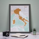 Scratch Map Italië | Maps International