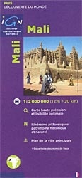 Wegenkaart - landkaart Mali | IGN - Institut Géographique National