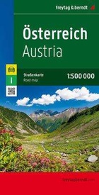 Wegenkaart - landkaart Oostenrijk | Freytag & Berndt