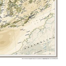 Wandkaart Azië, politiek & antiek, 84 x 96 cm | National Geographic