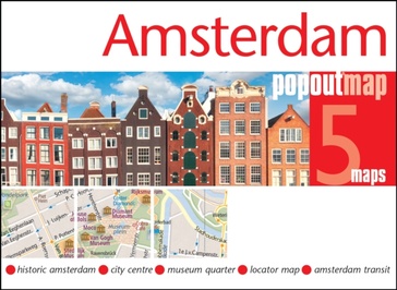Stadsplattegrond Popout Map Amsterdam | Compass Maps