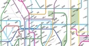 Wandkaart - Stadsplattegrond Utrecht Metrokaart - Metro Transit Map | Victor van Werkhoven