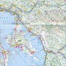 Camperkaart - Wegenkaart - landkaart Kroatische Kust - Kroatische Küste | ADAC