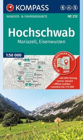 Wandelkaart 212 Hochschwab | Kompass