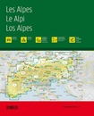 Wegenatlas Die Alpen The Alps | A4-Formaat | Ringband | Freytag & Berndt