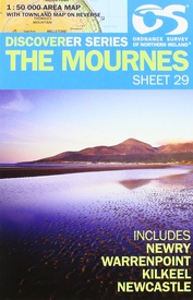 Wandelkaart 29 Discoverer The Mournes | Ordnance Survey Northern Ireland