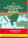 Wegenatlas Superatlas Balkan Süd - Balkan Zuid | Ringband | A4-Formaat | Freytag & Berndt