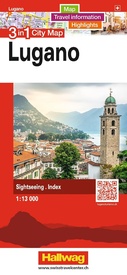 Stadsplattegrond Lugano | Hallwag