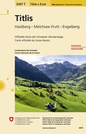 Wandelkaart - Topografische kaart 3307T Titlis | Swisstopo