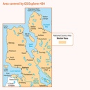 Wandelkaart - Topografische kaart 434 OS Explorer Map Gairloch / Loch Ewe | Ordnance Survey