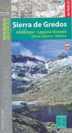 Wandelkaart Sierra de Gredos | Editorial Alpina