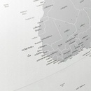 Wereldbol - Globe 25 Full Circle Reflection - met internet landcodes | Atmosphere Globes