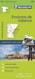 Wegenkaart - landkaart 149 Valencia en omgeving - Costa del Azahar | Michelin