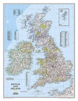 British Isles - Groot Brittannië en Ierland, 61 x 76 cm