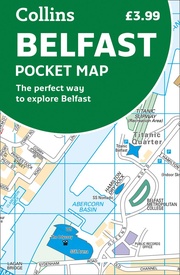 Stadsplattegrond Pocket Map Belfast pocket map | Collins
