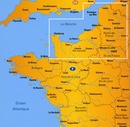 Wegenkaart - landkaart 4 Normandië - Picardië - Parijs | ANWB Media