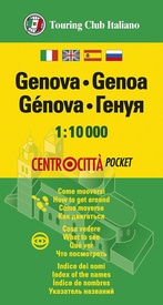 Stadsplattegrond Centrocittà Pocket Genua | Touring Club Italiano