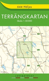 Wandelkaart - Topografische kaart 644 Terrängkartan Höljes | Lantmäteriet