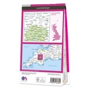 Wandelkaart - Topografische kaart 191 Landranger Okehampton & North Dartmoor | Ordnance Survey