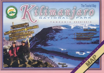 Wegenkaart - landkaart Tourist Map of Kilimanjaro National Park | Veronica Roodt