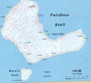 Wegenkaart - landkaart Malediven - Maldives | Rybosch