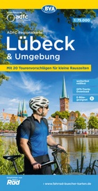 Fietskaart ADFC Regionalkarte Lübeck & omgeving | BVA BikeMedia