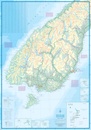 Wegenkaart - landkaart New Zealand - South Island | ITMB