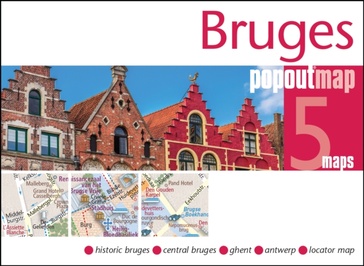 Stadsplattegrond Popout Map Bruges - Brugge | Compass Maps